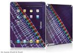 iPad Skin - Tie Dye Alls Purple (fits iPad2 and iPad3)