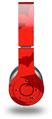 WraptorSkinz Skin Decal Wrap compatible with Beats Wireless (Original) Headphones Deathrock Bats Red Skin Only (HEADPHONES NOT INCLUDED)