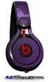 WraptorSkinz Skin Decal Wrap compatible with Beats Mixr Headphones Bokeh Music Purple Skin Only (HEADPHONES NOT INCLUDED)