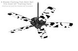 Deathrock Bats - Ceiling Fan Skin Kit fits most 52 inch fans (FAN and BLADES SOLD SEPARATELY)