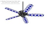 Boxed Royal Blue - Ceiling Fan Skin Kit fits most 52 inch fans (FAN and BLADES SOLD SEPARATELY)