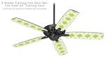 Boxed Sage Green - Ceiling Fan Skin Kit fits most 52 inch fans (FAN and BLADES SOLD SEPARATELY)