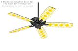 Boxed Yellow - Ceiling Fan Skin Kit fits most 52 inch fans (FAN and BLADES SOLD SEPARATELY)