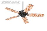 Flowers Pattern 14 - Ceiling Fan Skin Kit fits most 52 inch fans (FAN and BLADES SOLD SEPARATELY)