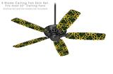 Daisy Yellow - Ceiling Fan Skin Kit fits most 52 inch fans (FAN and BLADES SOLD SEPARATELY)