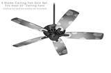 Bokeh Hex Grey - Ceiling Fan Skin Kit fits most 52 inch fans (FAN and BLADES SOLD SEPARATELY)