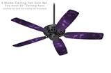 Bokeh Music Purple - Ceiling Fan Skin Kit fits most 52 inch fans (FAN and BLADES SOLD SEPARATELY)