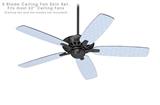 Hearts Ice - Ceiling Fan Skin Kit fits most 52 inch fans (FAN and BLADES SOLD SEPARATELY)