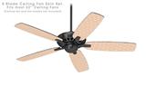 Hearts Peach - Ceiling Fan Skin Kit fits most 52 inch fans (FAN and BLADES SOLD SEPARATELY)