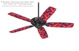 Floating Coral Coral - Ceiling Fan Skin Kit fits most 52 inch fans (FAN and BLADES SOLD SEPARATELY)