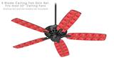 Crabs and Shells Coral - Ceiling Fan Skin Kit fits most 52 inch fans (FAN and BLADES SOLD SEPARATELY)