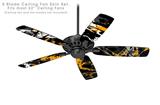 Baja 0003 Orange - Ceiling Fan Skin Kit fits most 52 inch fans (FAN and BLADES SOLD SEPARATELY)