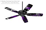 Baja 0003 Purple - Ceiling Fan Skin Kit fits most 52 inch fans (FAN and BLADES SOLD SEPARATELY)