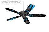 Baja 0004 Neon Blue - Ceiling Fan Skin Kit fits most 52 inch fans (FAN and BLADES SOLD SEPARATELY)