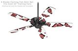 Butterflies Pink - Ceiling Fan Skin Kit fits most 52 inch fans (FAN and BLADES SOLD SEPARATELY)