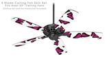 Butterflies Purple - Ceiling Fan Skin Kit fits most 52 inch fans (FAN and BLADES SOLD SEPARATELY)