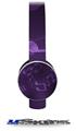 Bokeh Music Purple Decal Style Skin (fits Sol Republic Tracks Headphones - HEADPHONES NOT INCLUDED) 